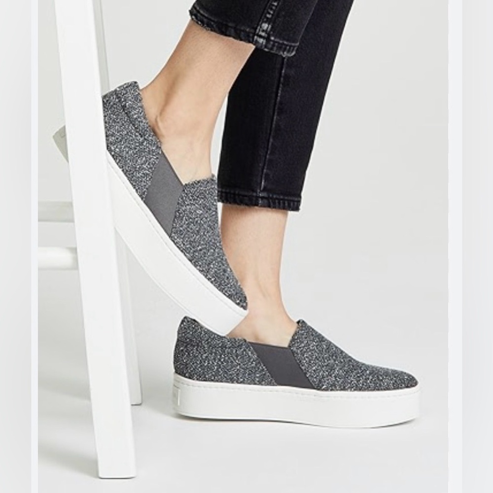 Vince Warren Platform grey tweed Sneakers